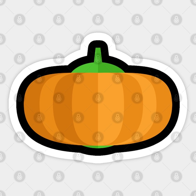 pumpkin Sticker by FromBerlinGift